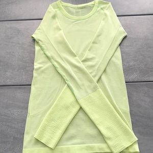 Lululemon swiftly tech racerback long sleeve